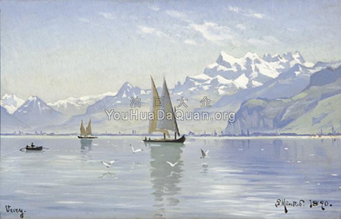 View of Lake Vevey - 佩德·莫克·曼斯特德